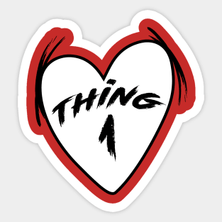 thing 1 Sticker